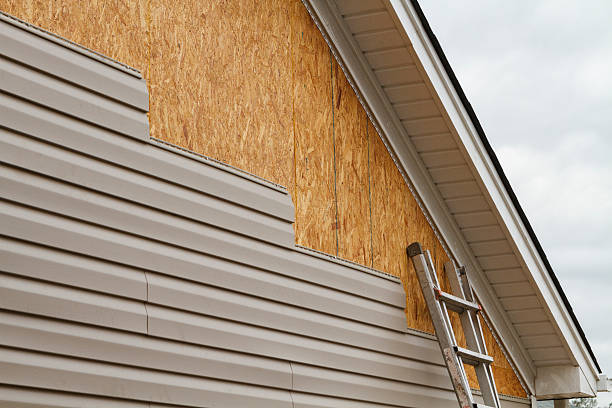 Professional Siding Replacement technician working in Beacon Falls, CT